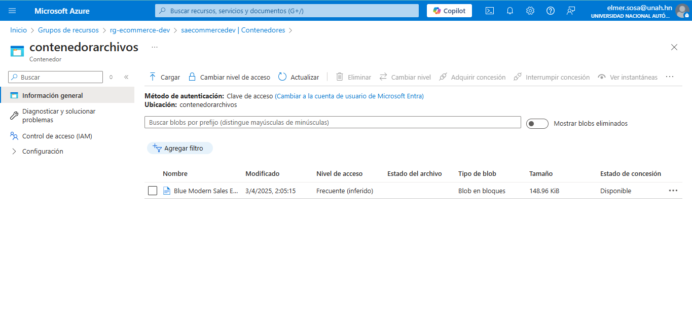 ☁️ Proyecto Terraform - Despliegue de arquitectura en Azure